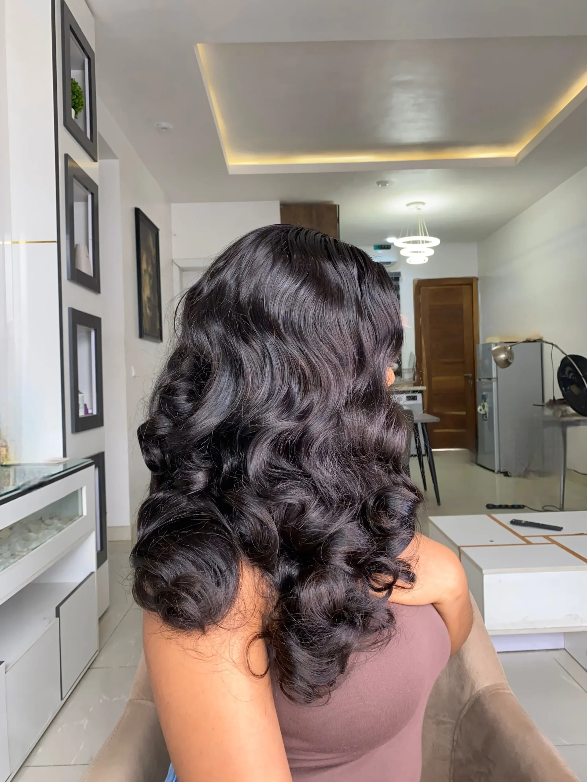 Aurora - 20 Black Body Wave Wig with HD Lace Closure